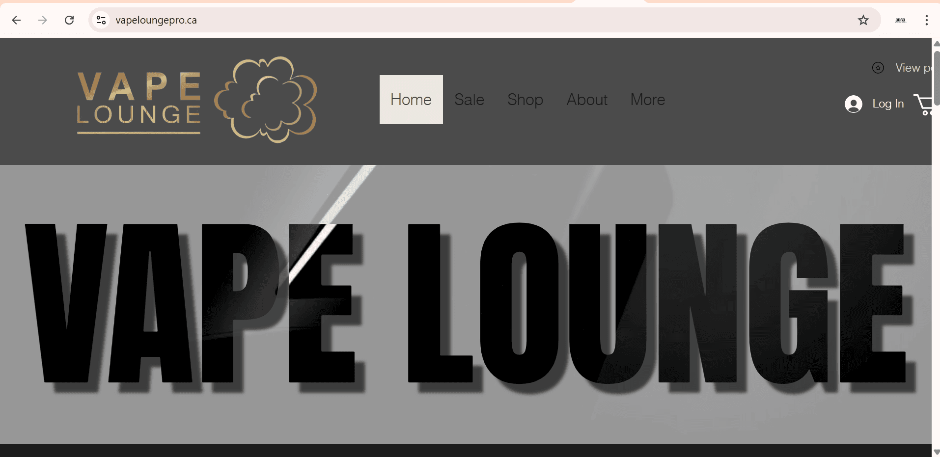 Vape Lounge E-commerce